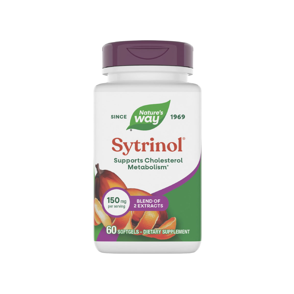 Nature's Way Sytrinol Softgels front view packaging