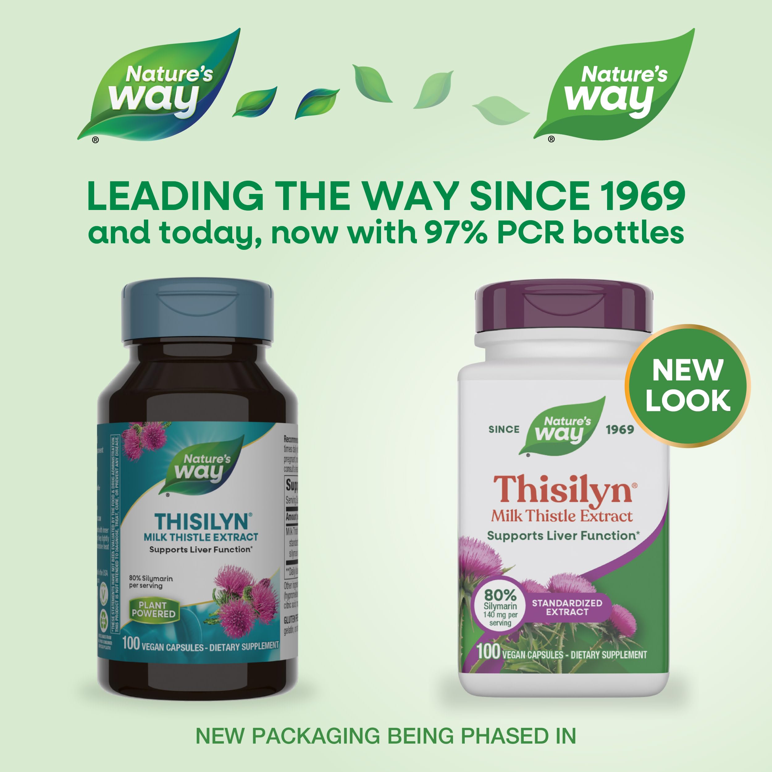 Nature's Way Thisilyn Milk Thistle Extract 140mg back view