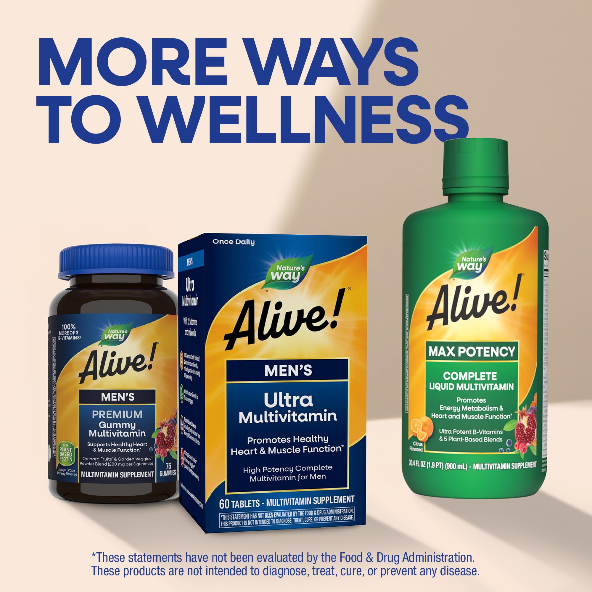 Nature's Way Ultra Once Daily Men's Multivitamin lifestyle scene