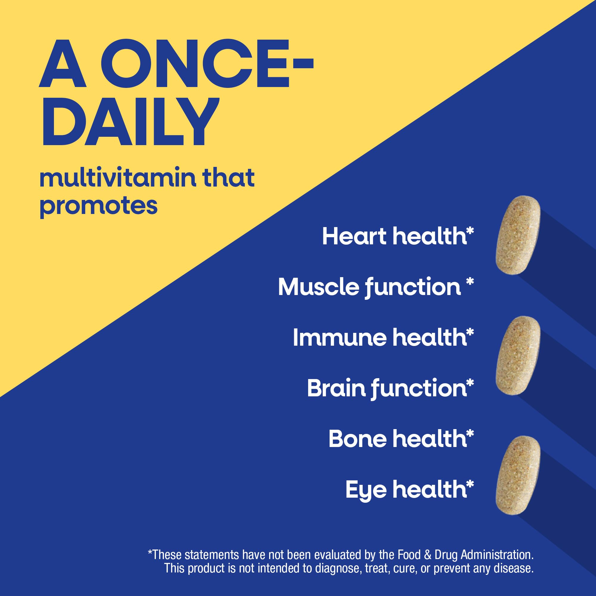 Nature's Way Ultra Once Daily Men's Multivitamin side view packaging