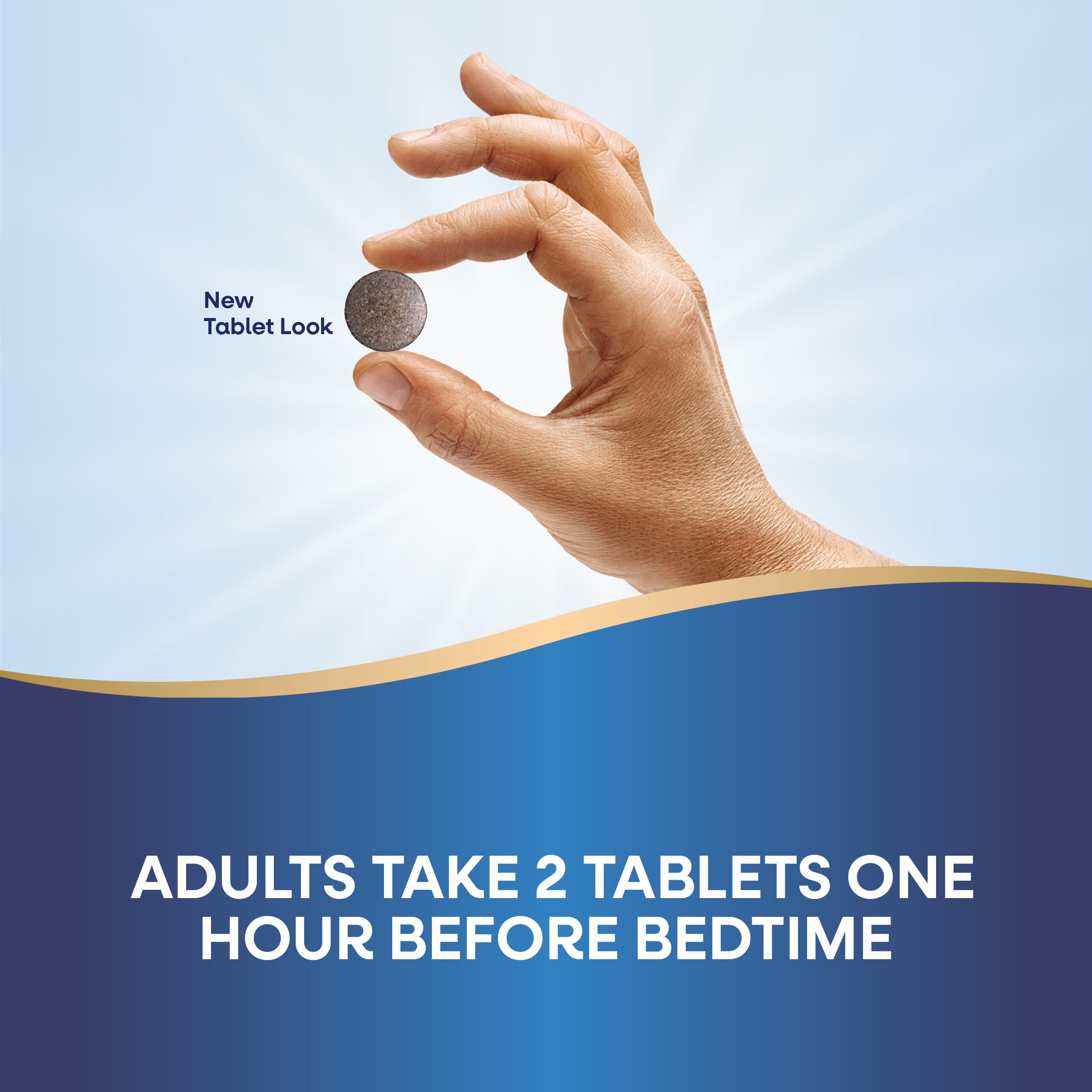 Nature's Way Valerian Nighttime Premium Blend 320mg on a wooden table