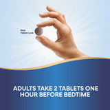 Nature's Way Valerian Nighttime Premium Blend 320mg on a wooden table