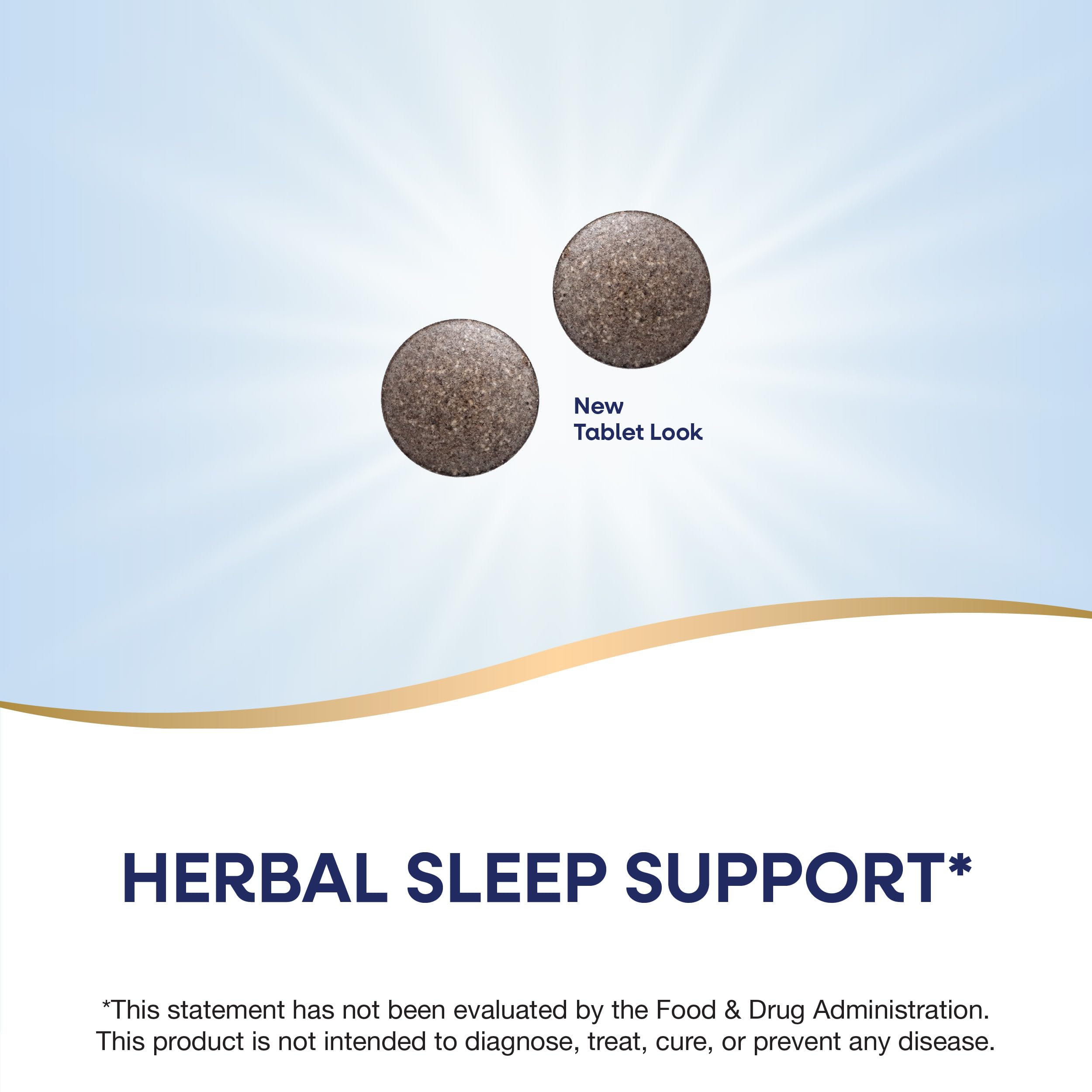 Nature's Way Valerian Nighttime Premium Blend 320mg side view