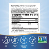 Nature's Way Valerian Root Capsules 196g side view