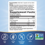 Nature's Way Valerian Root capsules side view with packaging
