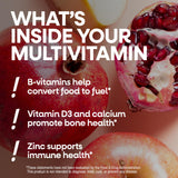 Nature's Way Women’s Complete Multivitamin displayed with fresh fruits