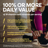 Nature's Way Women’s Complete Multivitamin tablet on a wooden surface