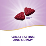 Nature's Way Zinc Gummies packaging side view