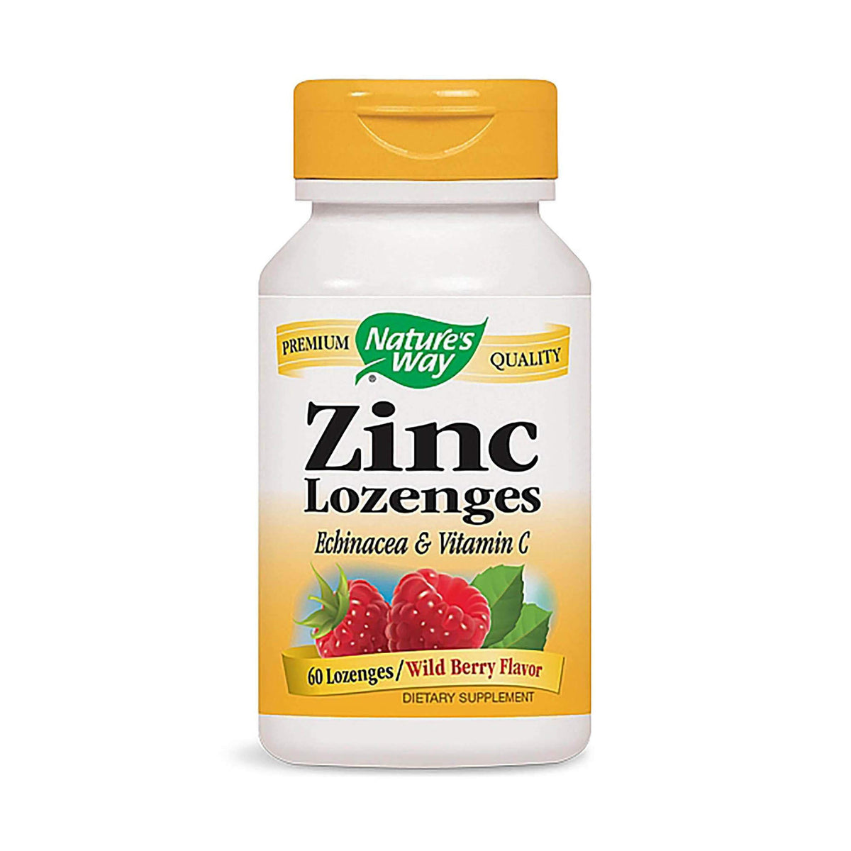Nature's Way Zinc Supplement 120-Count front view