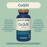 Nature's Wonder CoQ10 softgels close-up