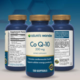 Nature's Wonder CoQ10 softgels dietary information
