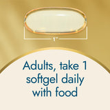 Nature's Wonder Omega 3 Fish Oil Softgels in hand