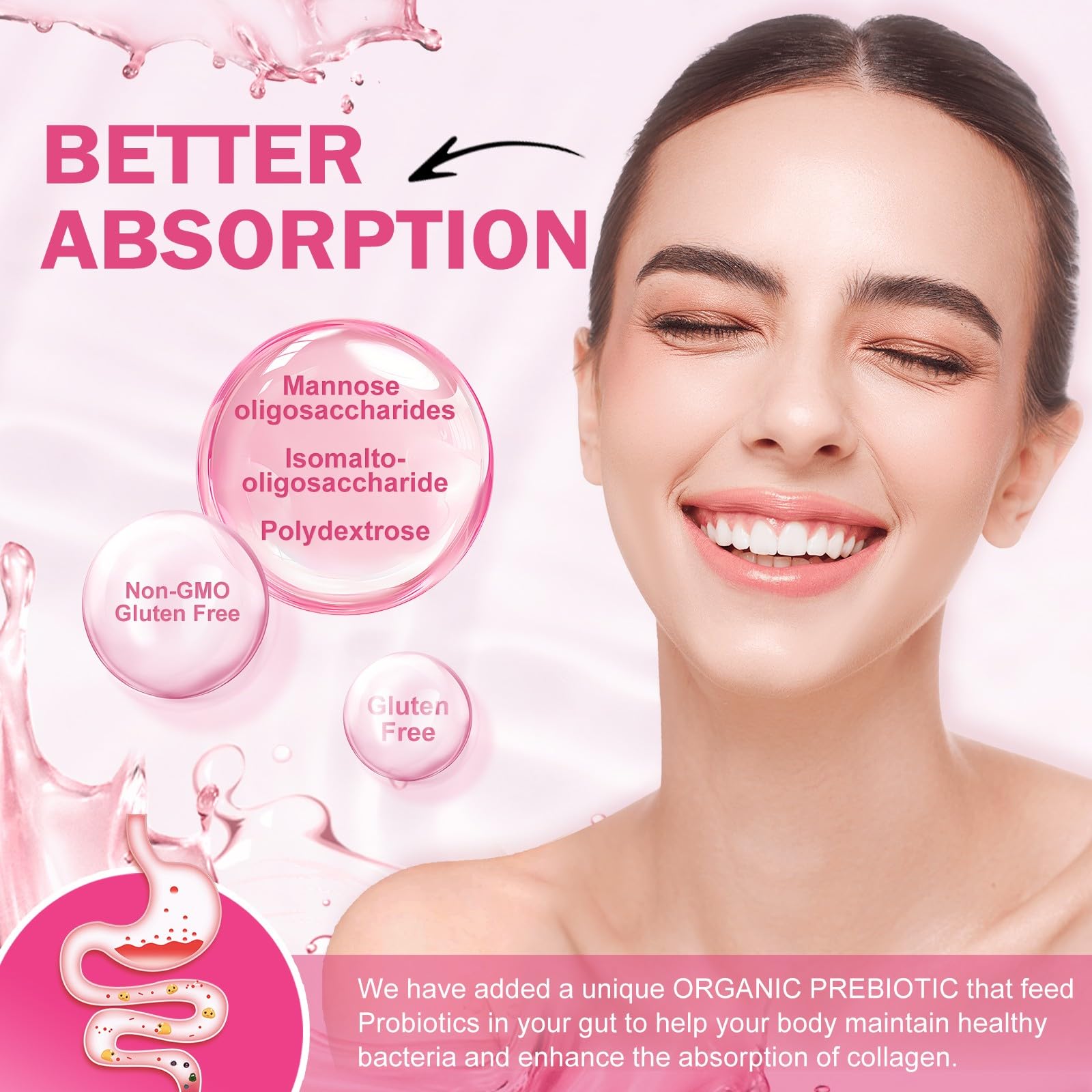 NATURE TARGET Collagen Peptide Powder packaging details