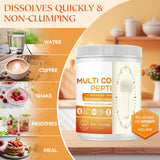NATURE TARGET Collagen Peptides Powder with measuring scoop