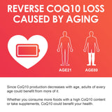 NATURE TARGET CoQ10 100mg softgels showing softgel texture