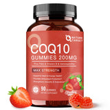 NATURE TARGET CoQ10 Gummies 200mg front view with packaging
