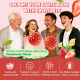 NATURE TARGET CoQ10 Gummies 200mg strawberry flavour gummies
