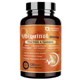 NATURE TARGET CoQ10 Ubiquinol 200mg Softgels front view