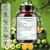 NATURE TARGET Dietary Fibre Supplement capsules in a clear bottle