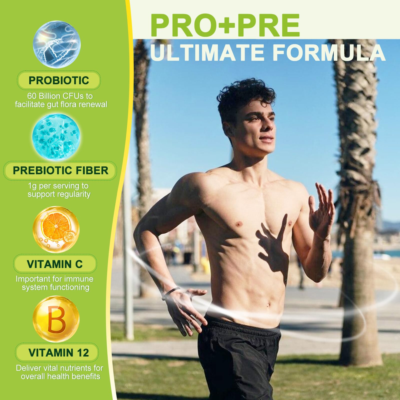 NATURE TARGET Dietary Fibre Supplement displayed with a glass of water