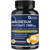 NATURE TARGET Magnesium Glycinate Capsules 1000mg front view