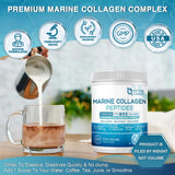 NATURE TARGET Marine Collagen Peptides on a kitchen counter