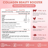 NATURE TARGET Multi-Collagen Blend 500g packaging
