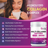 Nature Target Multi Collagen Powder 350g scoop