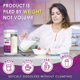 NATURE TARGET Multi Collagen Powder in a glass of water