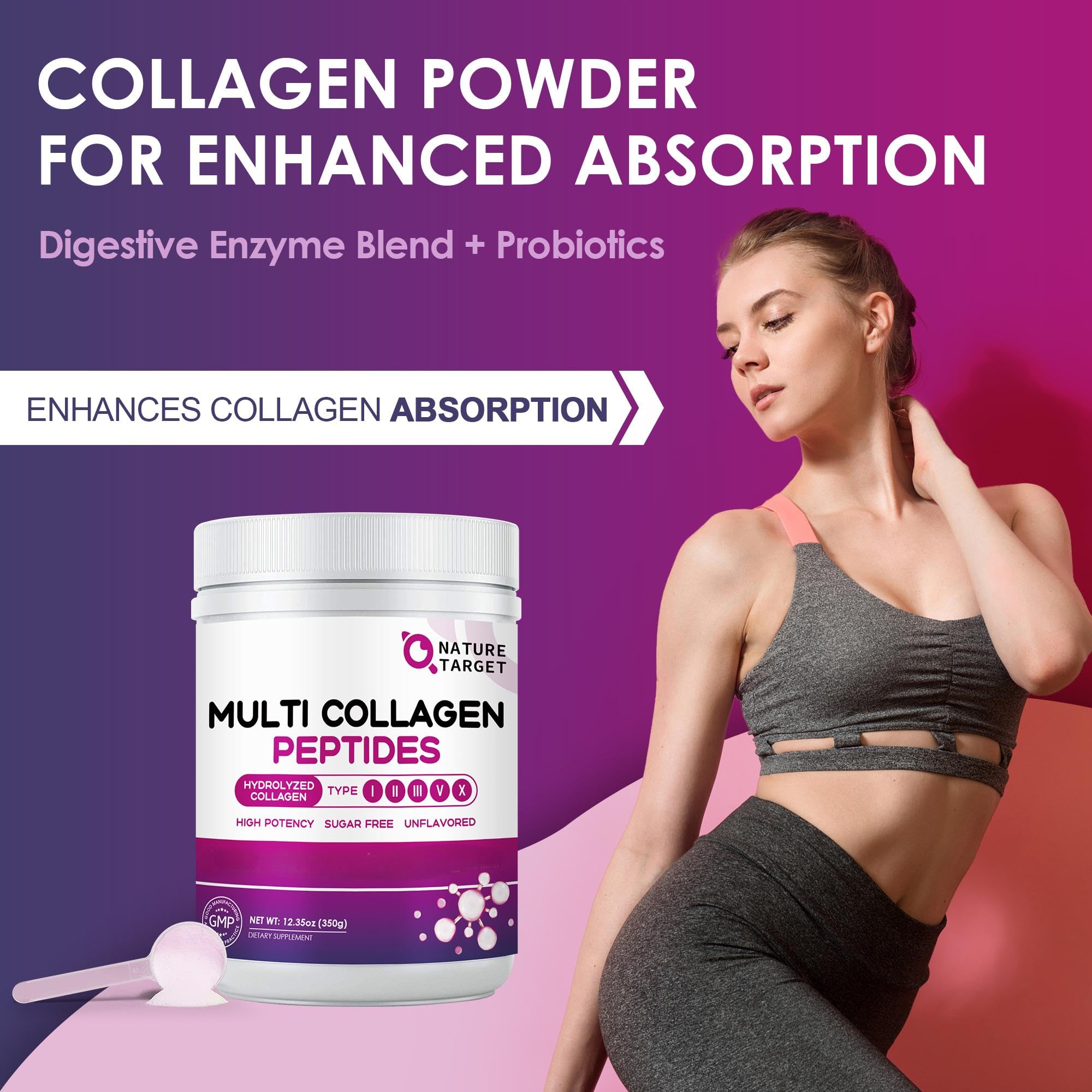 Nature Target Multi Collagen Powder ingredients list