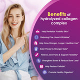 NATURE TARGET Multi Collagen Powder ingredients list on packaging