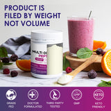 Nature Target Multi Collagen Powder with Vitamin C and Hyaluronic Acid