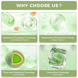 NATURE TARGET Probiotic Powder in a glass of water
