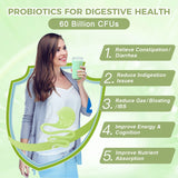 NATURE TARGET Probiotic Powder opened packaging showing contents