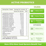 NATURE TARGET Probiotic Powder scoop showing powder
