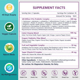 NATURE TARGET Probiotics 5 in 1 supplement with fruits and vegetables