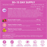 NATURE TARGET Probiotics capsule close-up