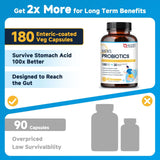 NATURE TARGET Probiotics for Men bottle on a wooden table