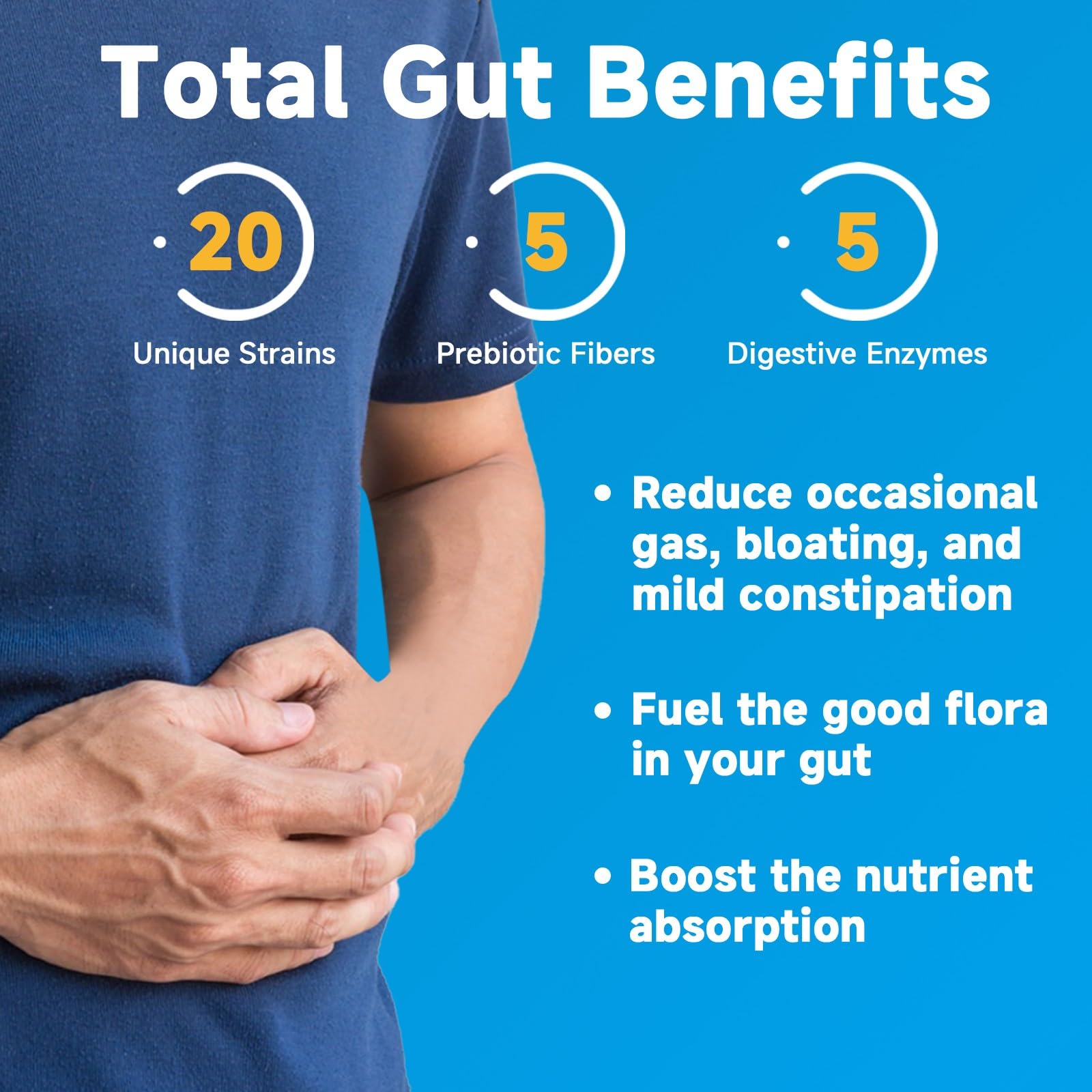 NATURE TARGET Probiotics for Men capsules close-up