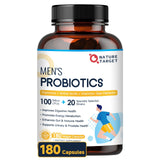 NATURE TARGET Probiotics for Men front view with packaging