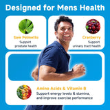 NATURE TARGET Probiotics for Men ingredients list on packaging