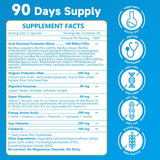 NATURE TARGET Probiotics for Men with a measuring spoon
