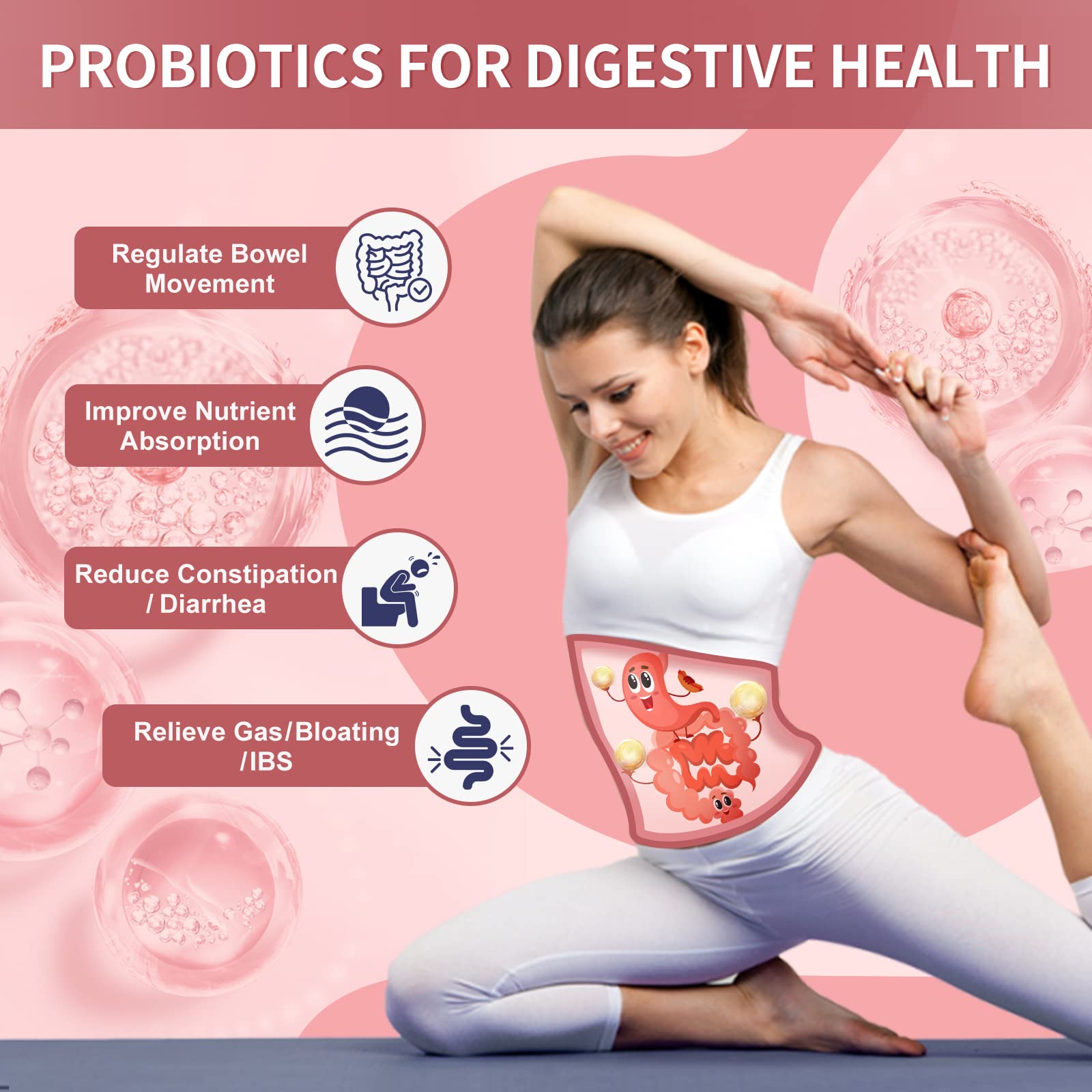 NATURE TARGET Probiotics for Women back packaging view