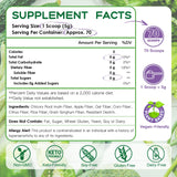 NATURE TARGET Super Fiber Powder 440g packaging side view