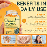 NATURE TARGET Vaginal Health Gummies bottle with a pineapple in the background