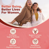 NATURE TARGET Women's Probiotic 60 Billion CFU capsules in hand