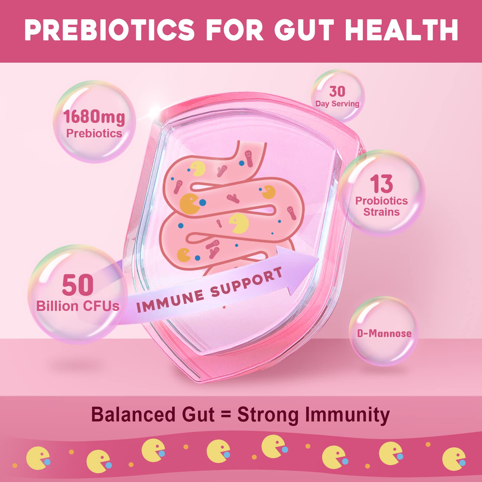 NATURE TARGET Women's Probiotics & Prebiotics on a kitchen counter