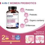 NATURE TARGET Women's Probiotics tablets in hand