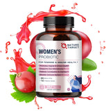 NATURE TARGET Women's Probiotics with organic cranberry