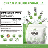 Nature Whisper Creatine Monohydrate Powder mixed in water